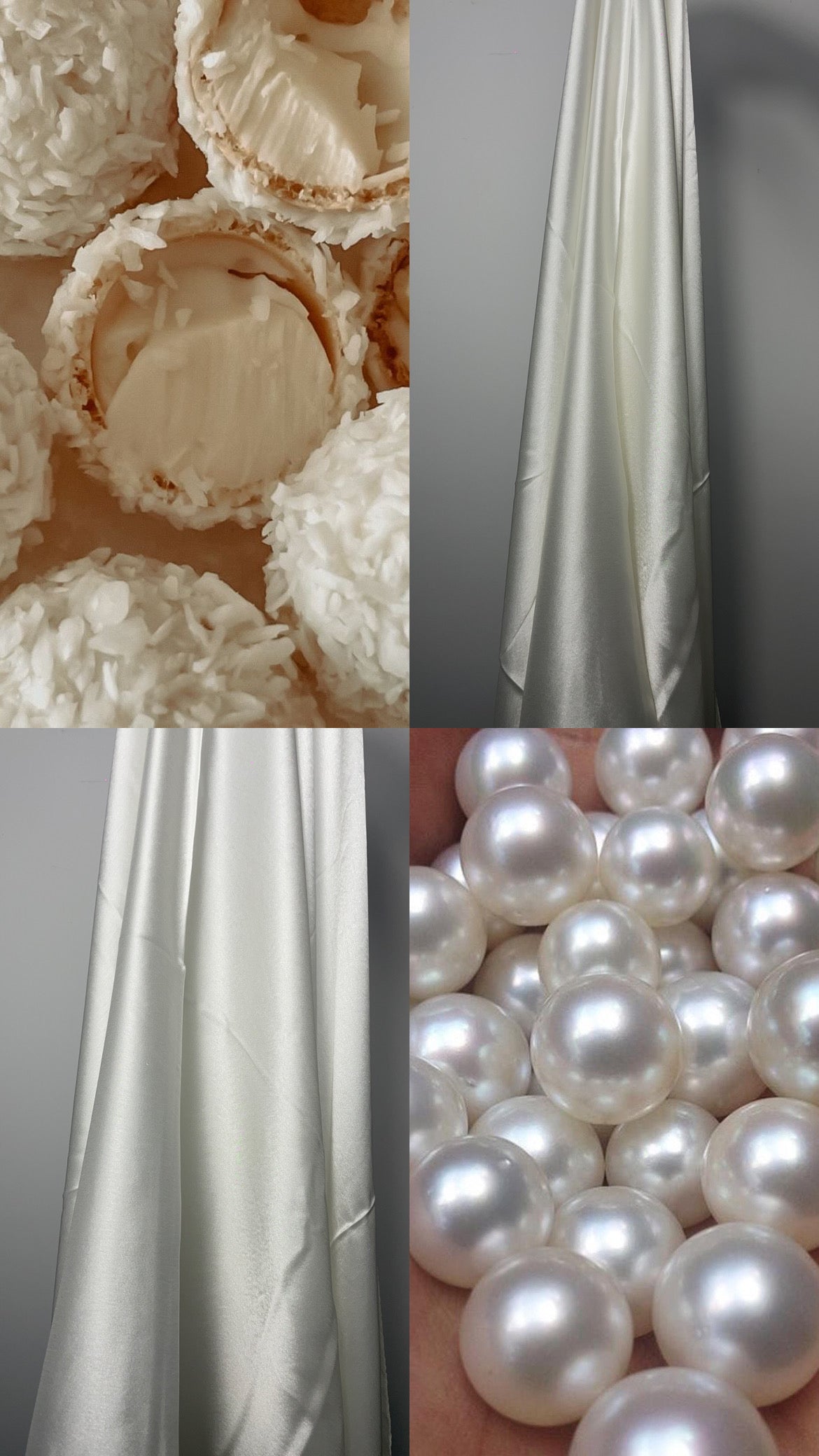 Perle vanillée - Blanc