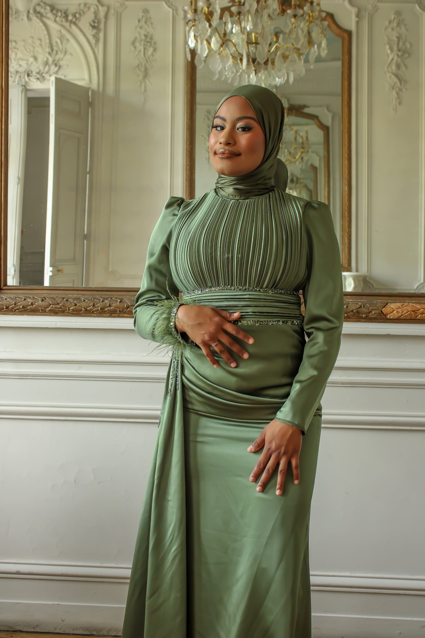 AMARA DRESS - Green