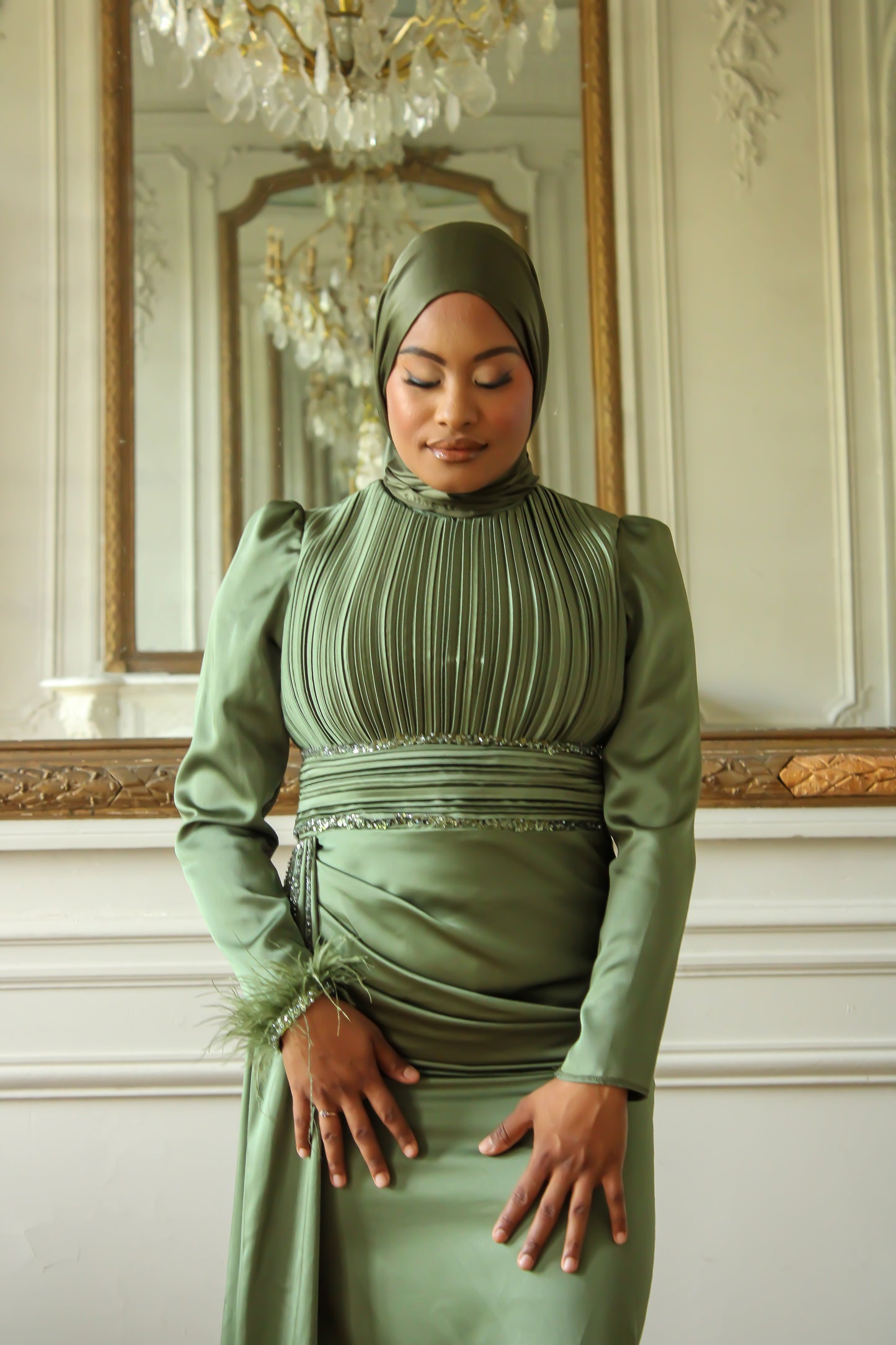 AMARA DRESS - Green