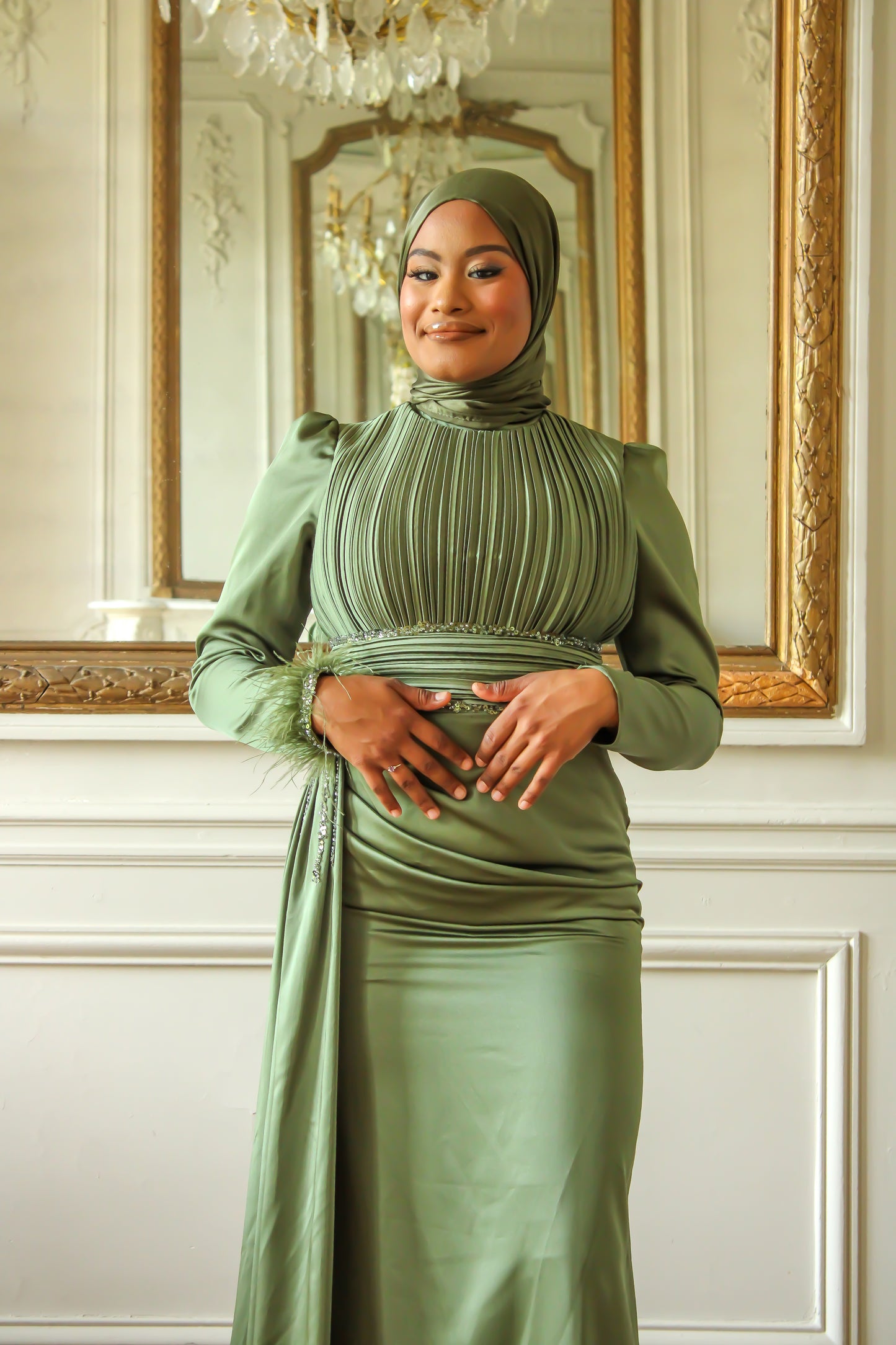AMARA DRESS - Green