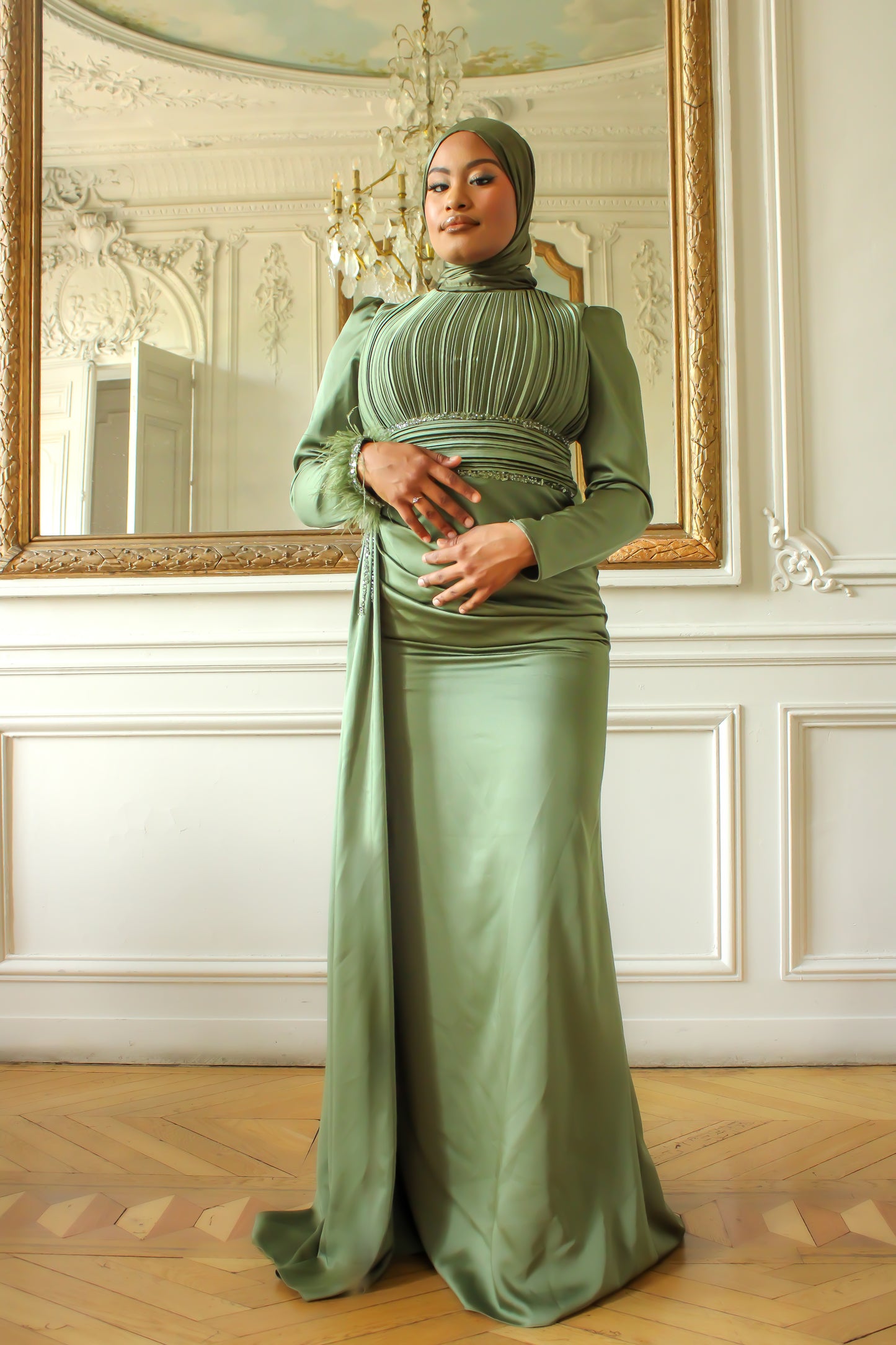 AMARA DRESS - Green