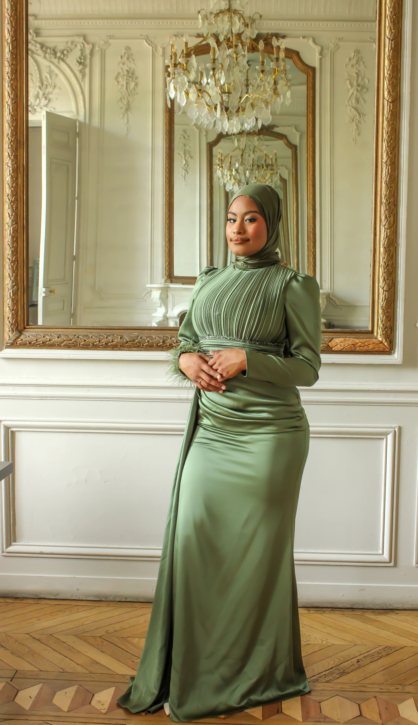 AMARA DRESS - Green