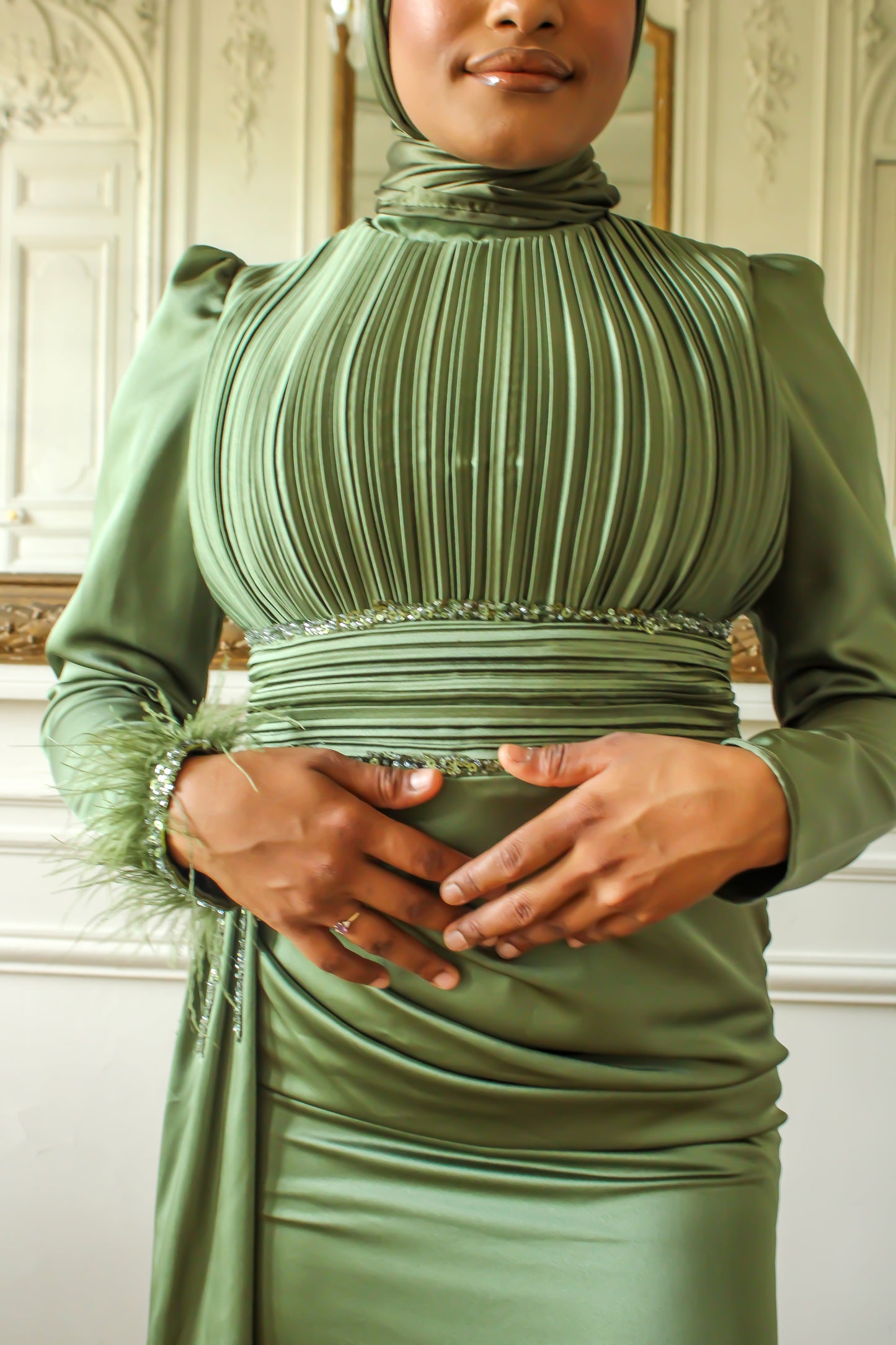 AMARA DRESS - Green
