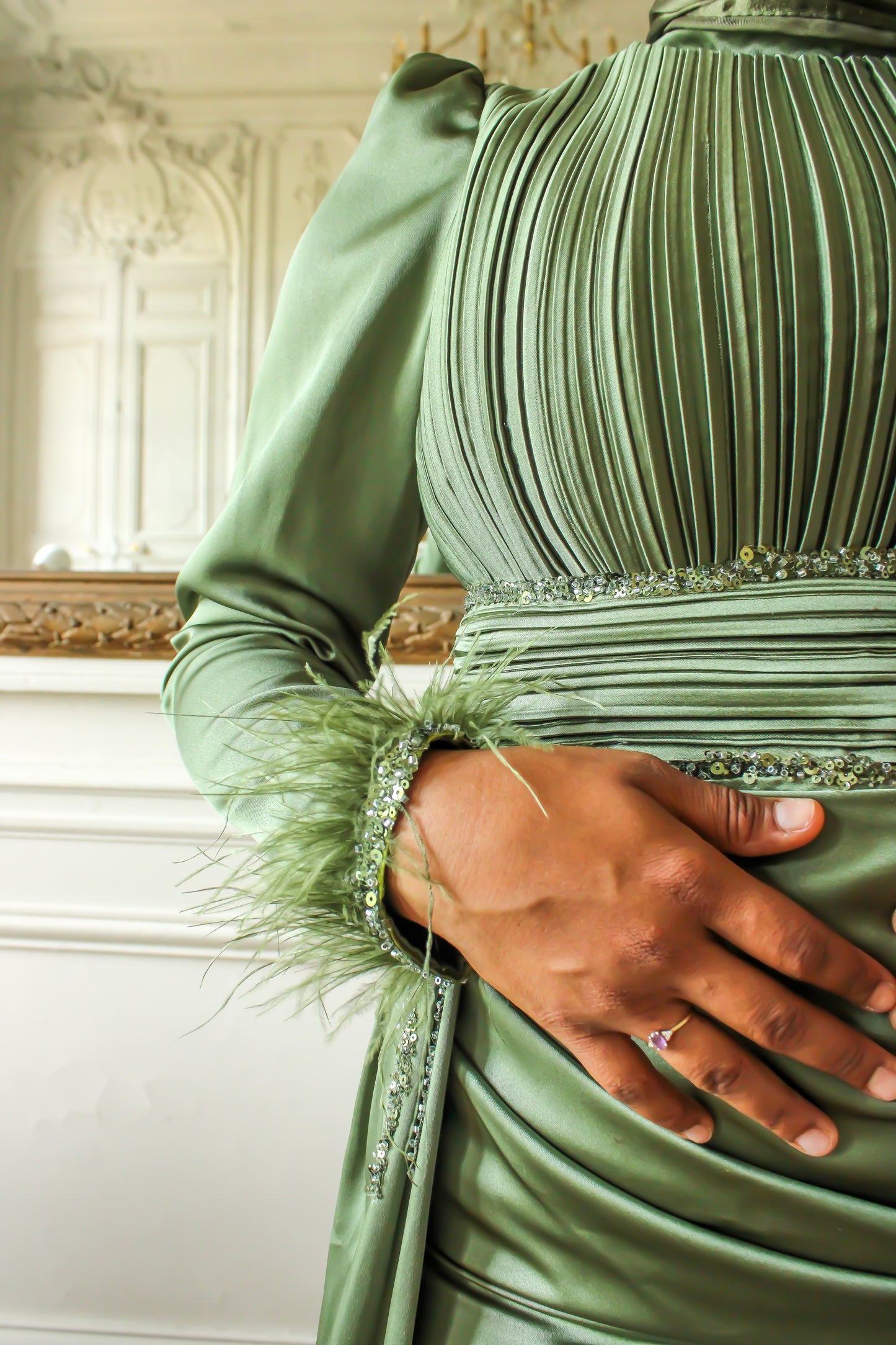 AMARA DRESS - Green